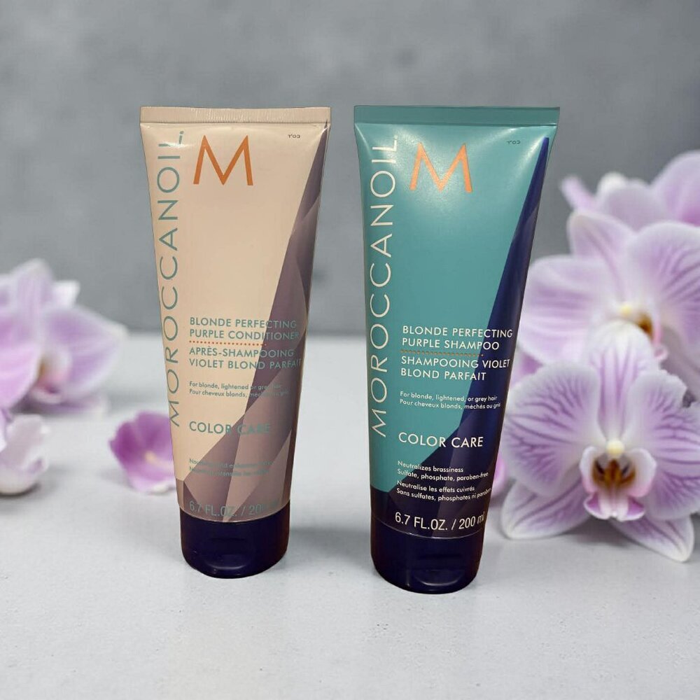 Moroccanoil Purple Blonde Shampoo Conditioner 8.5 oz